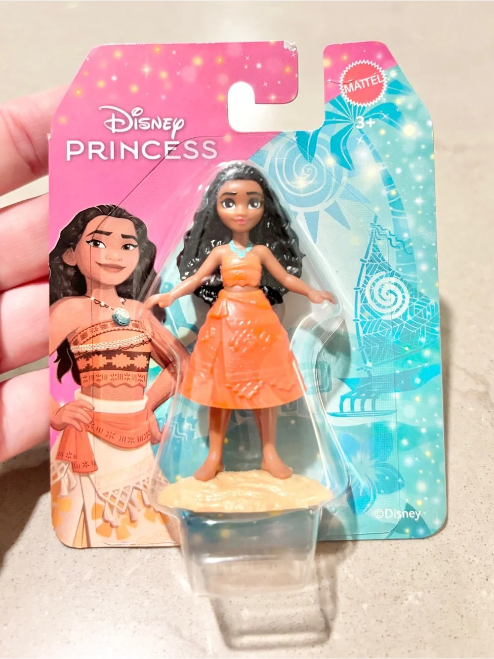 Disney Princess Mini Doll Pack – Pink, Blue, Green, Yellow Dresses